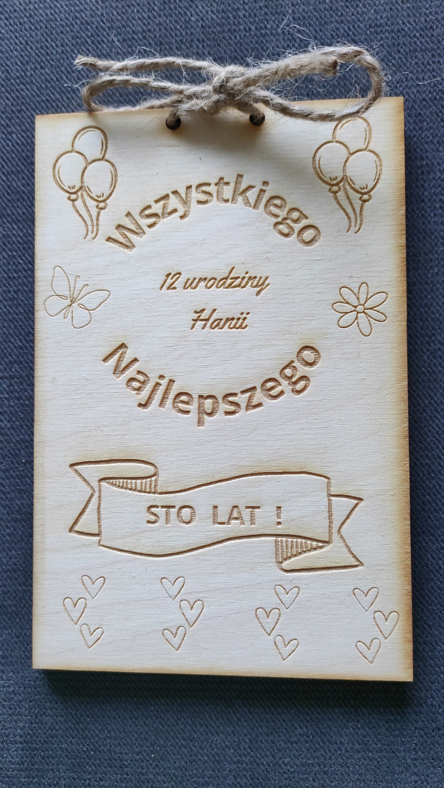 Pamiątka urodzinowa - obrazek 2