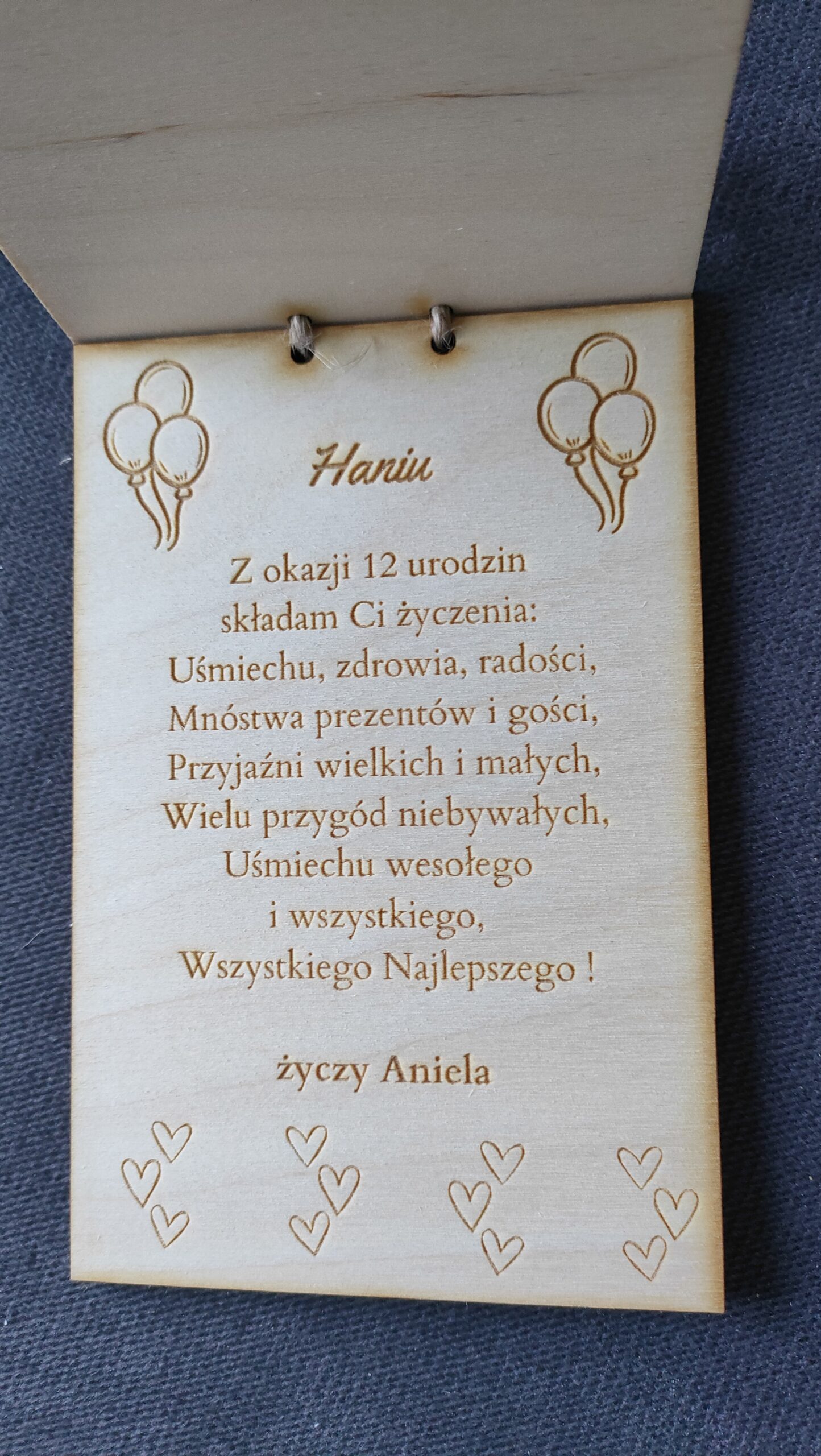 Pamiątka urodzinowa - obrazek 3