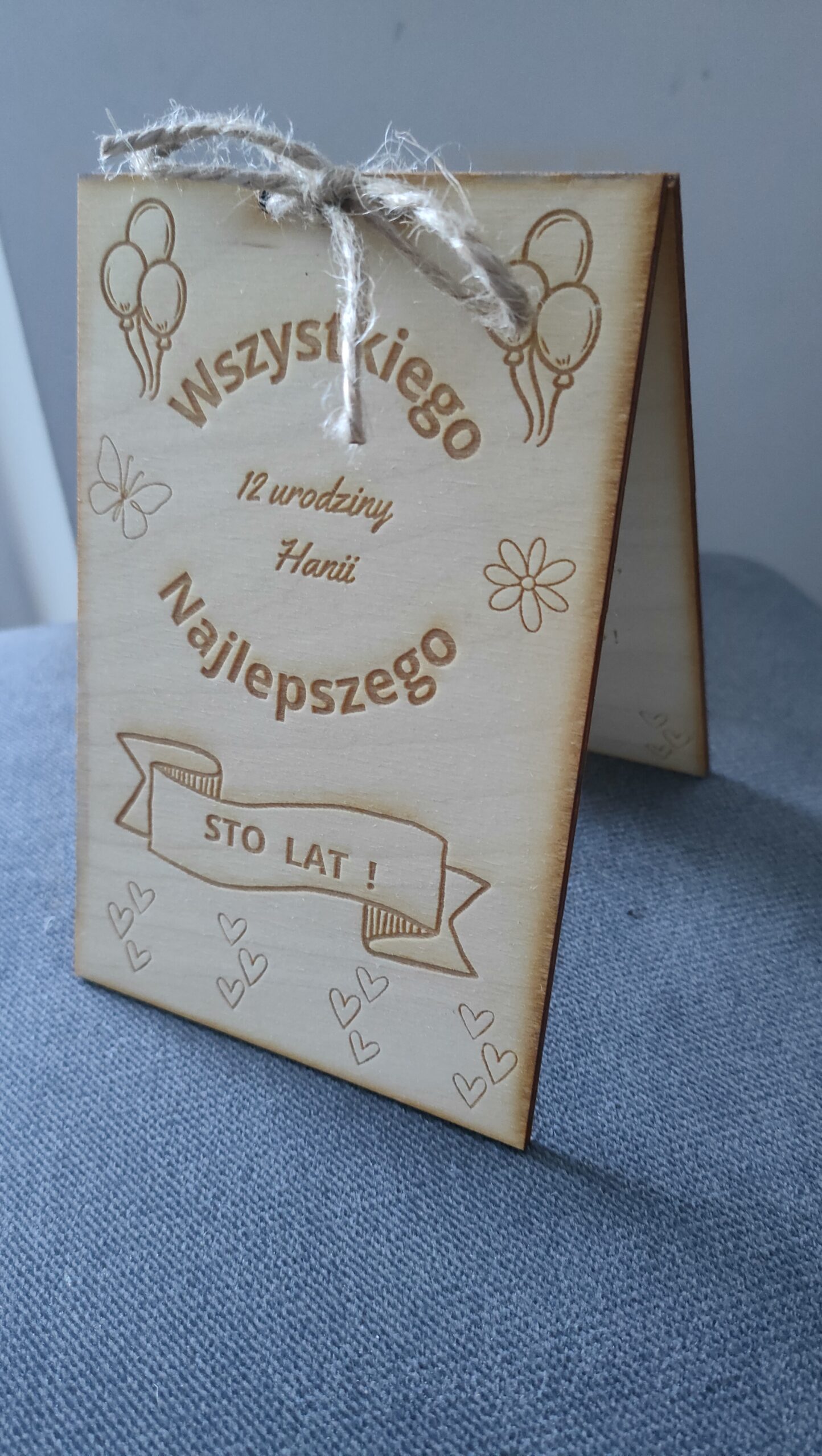 Pamiątka urodzinowa